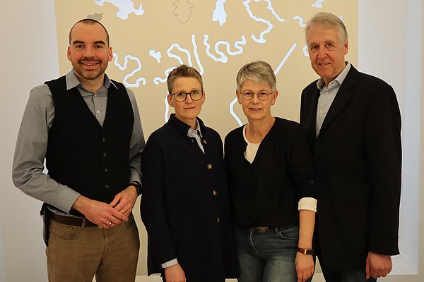 Der Vorstand des Freundeskreises des Museums Abtei Liesborn