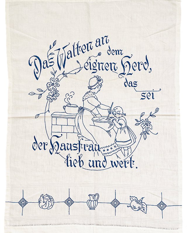 Textilien des 19. und 20. Jahrhunderts