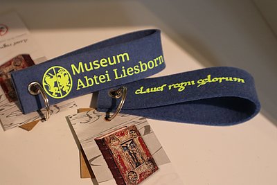 Schlüsselanhänger "Schlüssel des Himmelreichs" - blau